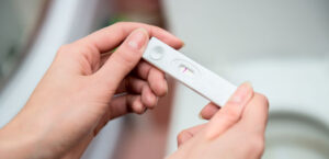 Teste de gravidez de farmácia - Mãe-Me-Quer