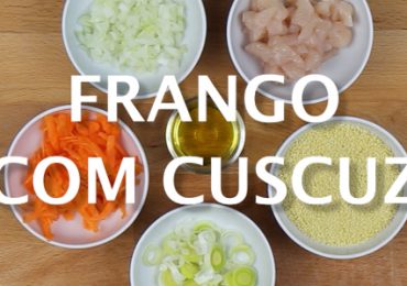 Frango com cuscuz para bebé – receita em vídeo