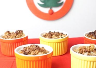 Crumble de maçã para crianças – receita em video