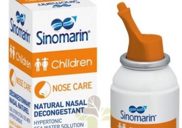 Sinomarin: o descongestionante natural para bebés e crianças