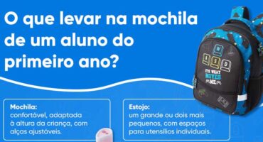 Prepara-te para a escola! Kit escolar para um aluno do primeiro ano com a Pepco